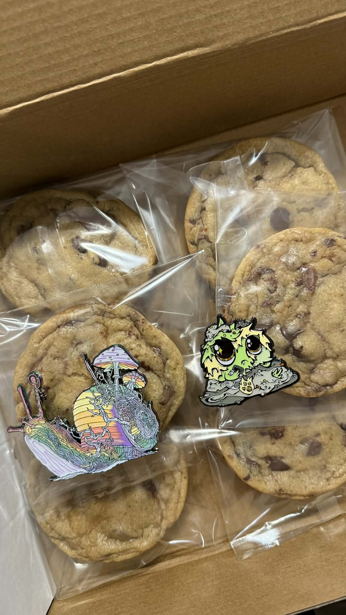 Cookies + Pin Package