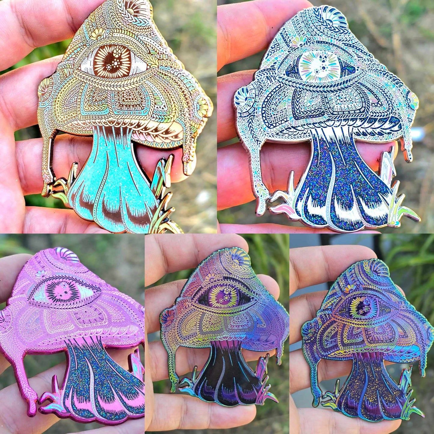 All Seeing Mushrooms - Full Set (Includes Secret Variant & Bonus Raw)