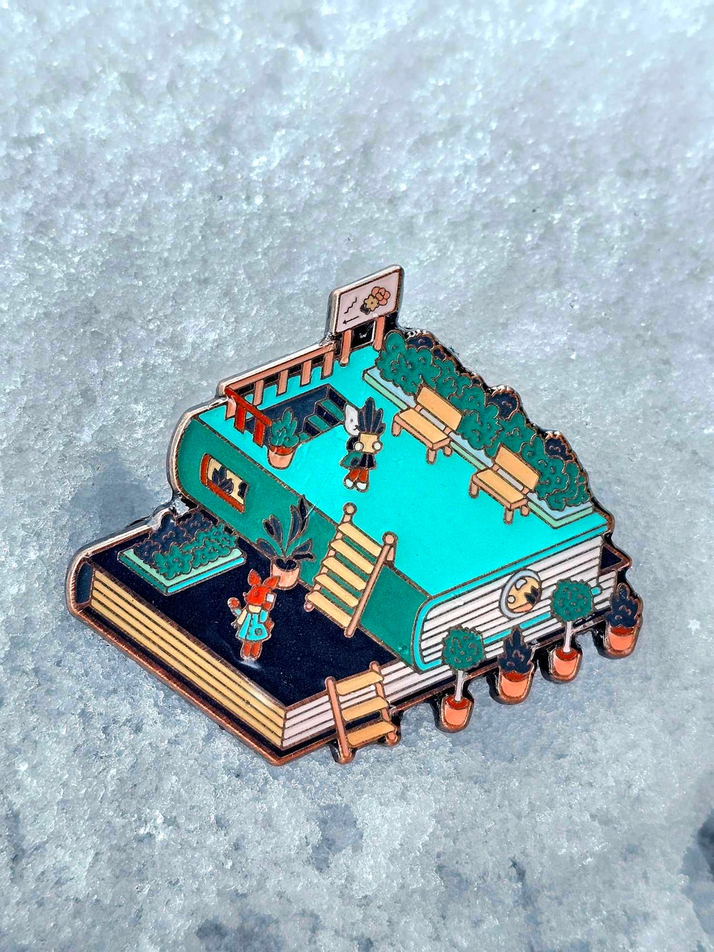 Bookville - LE 20 (Copper Metal)