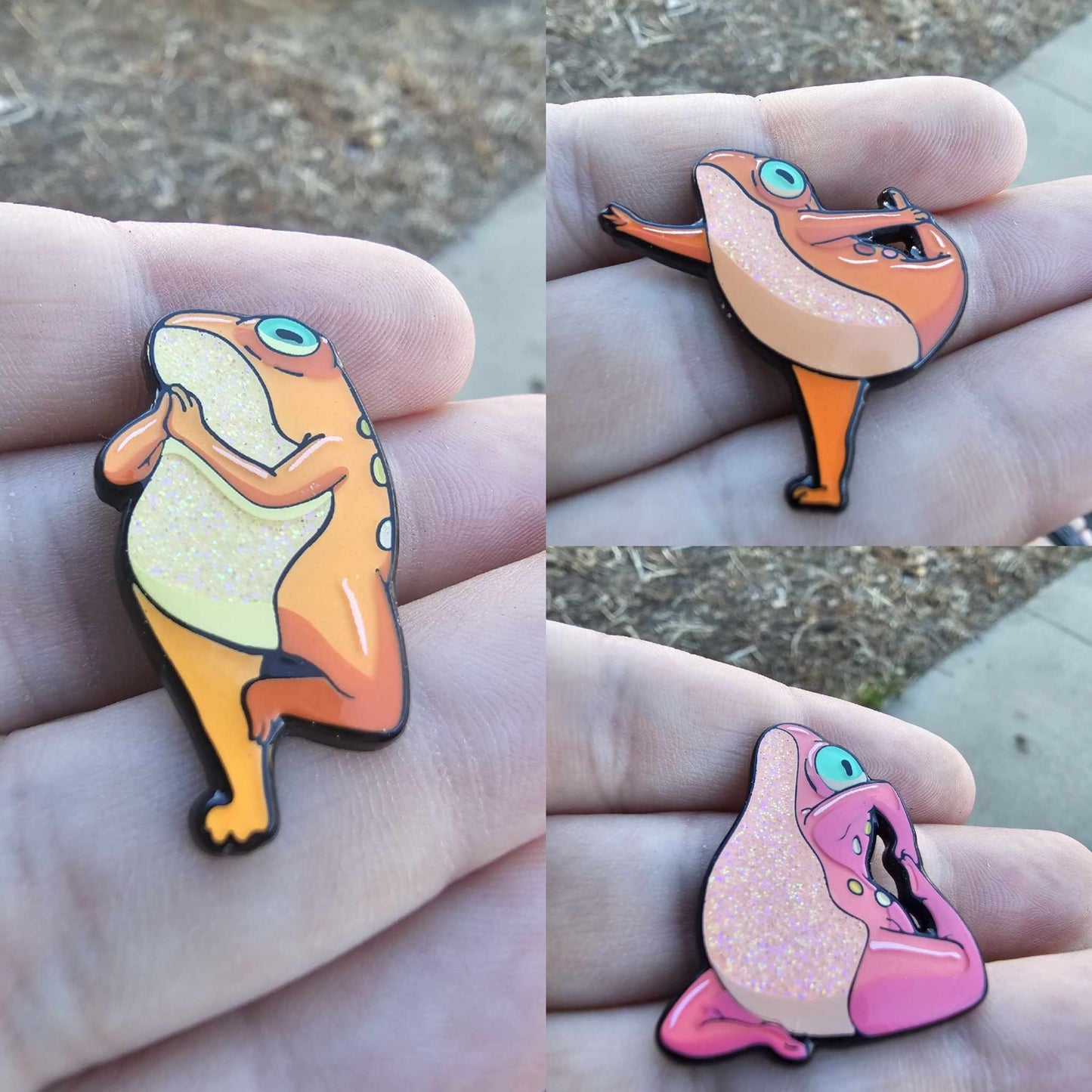 Yoga Frog - Variant Sets (3 Pins)