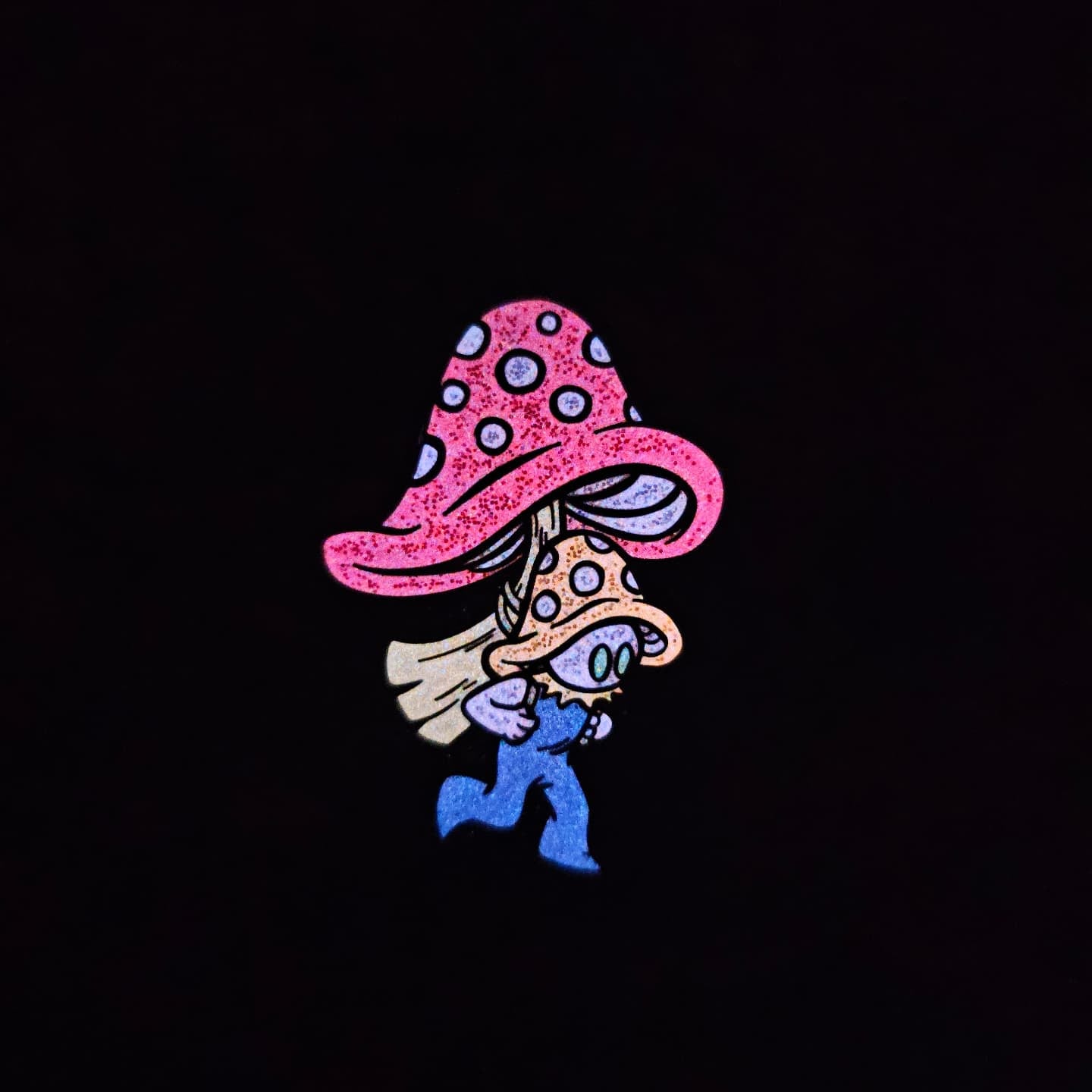 Run Mr. Mushroom, Run! - LE25 (Smurf)