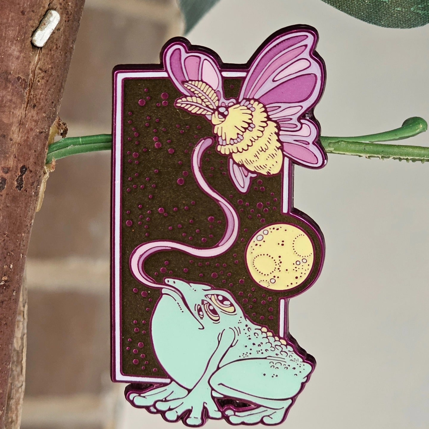 The Frog & The Moth - Full Set (7 Pins!)