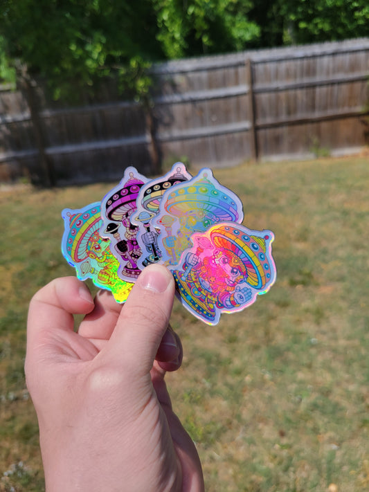 Cosmic Mushroom God MAGNETS (Blind Bag Singles)