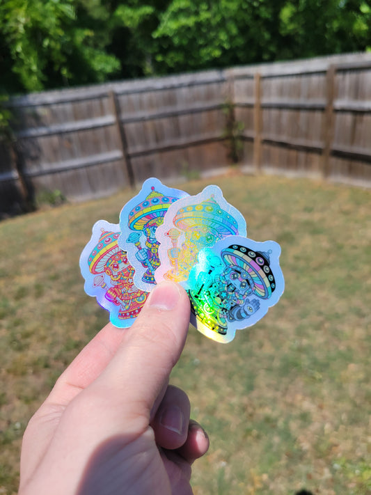 Cosmic Mushroom God STICKERS (Blind Bag Singles)