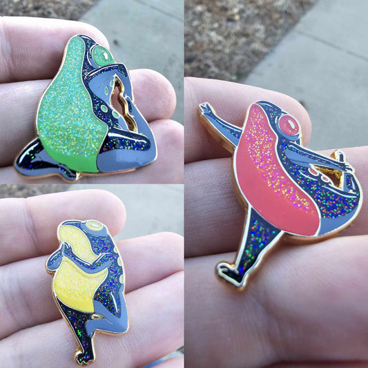 Yoga Frog - Variant Sets (3 Pins)