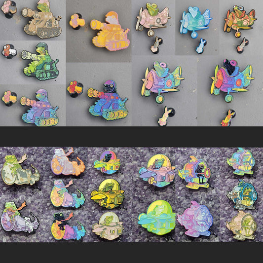 Spread Spores Not Wars - FULL SET