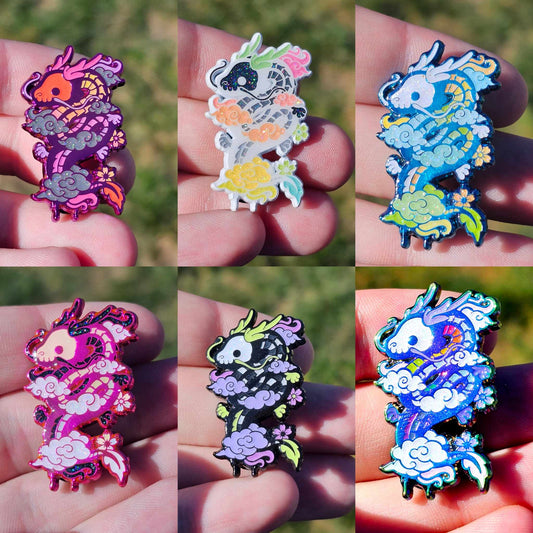 Spirit Dragon - Full set (8 Total Pins)