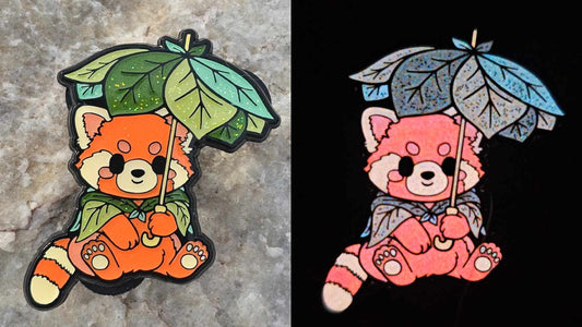 A Panda & His Leaves - Variant 5