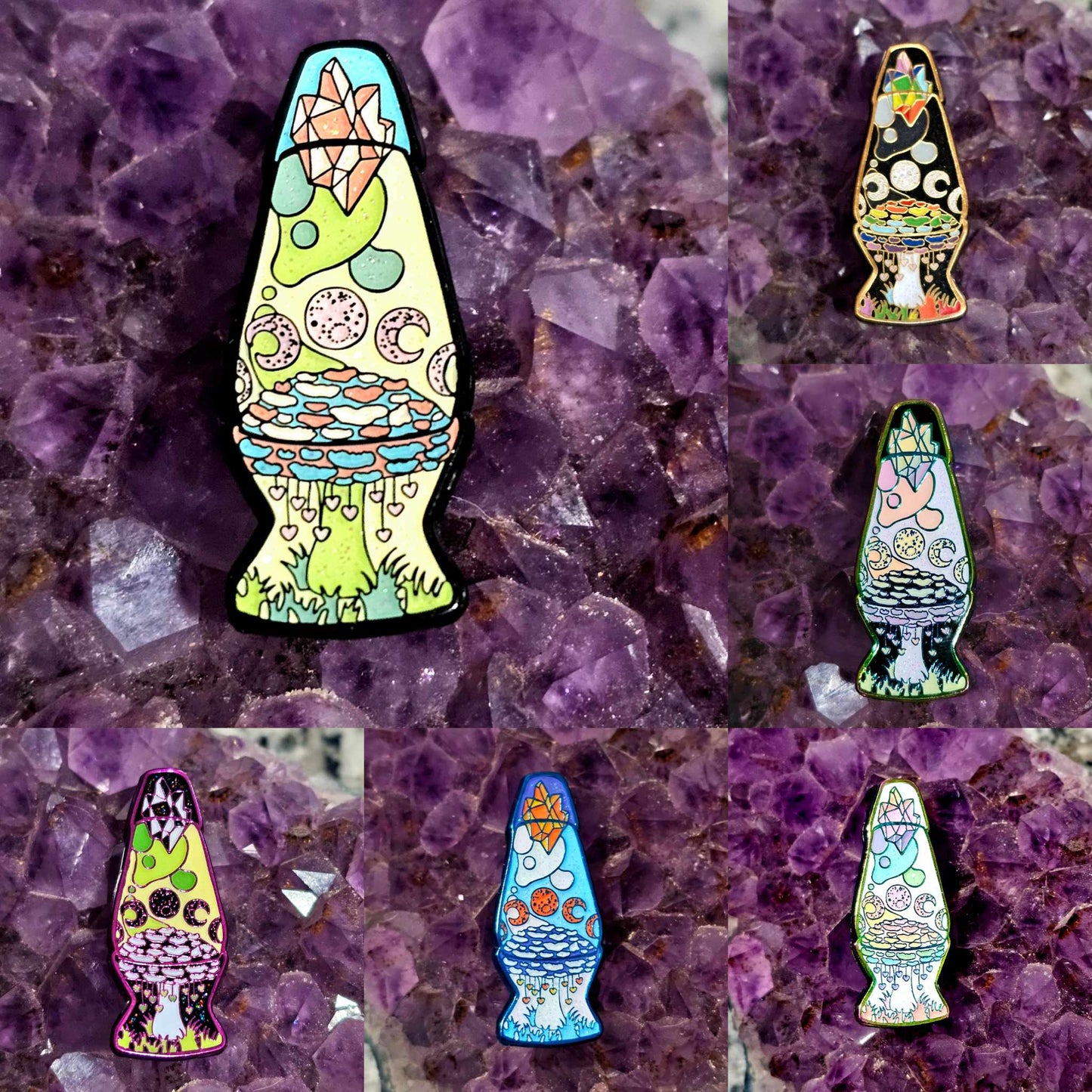 Love Lamp - Full Set (7 Total Pins)