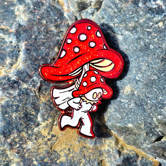 Run Mr. Mushroom, Run! - LE25 (Red/White)