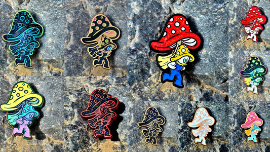 Run Mr. Mushroom, Run! - 'MASTER SET' (All 10 variants)