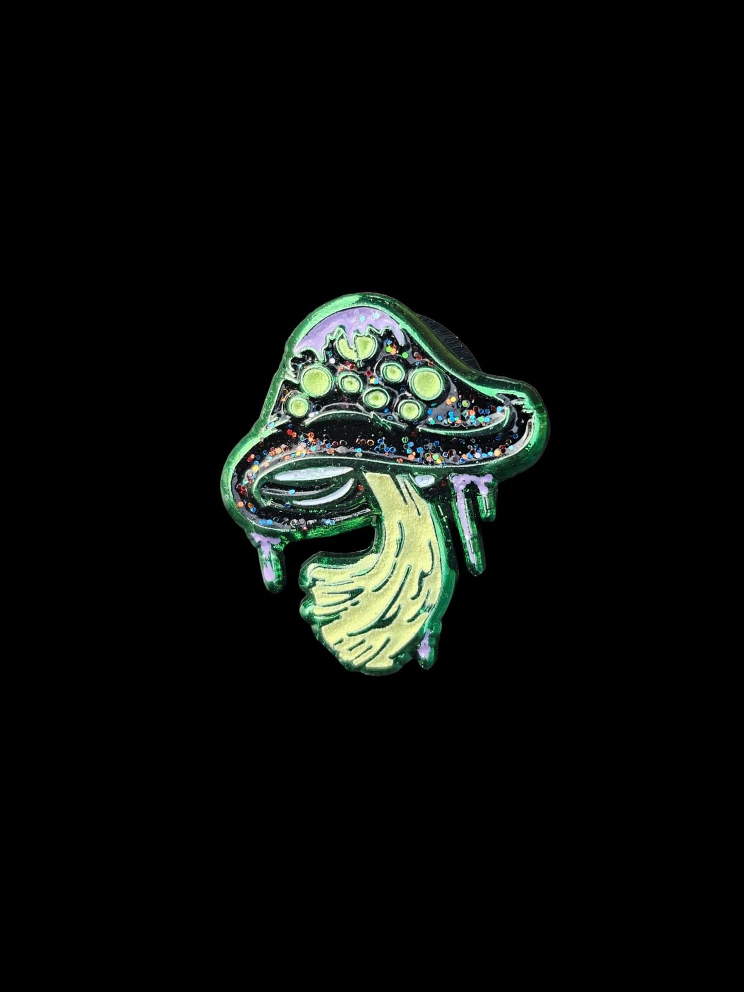 Mini 'Drip' Mushroom Set - 10 Total pins