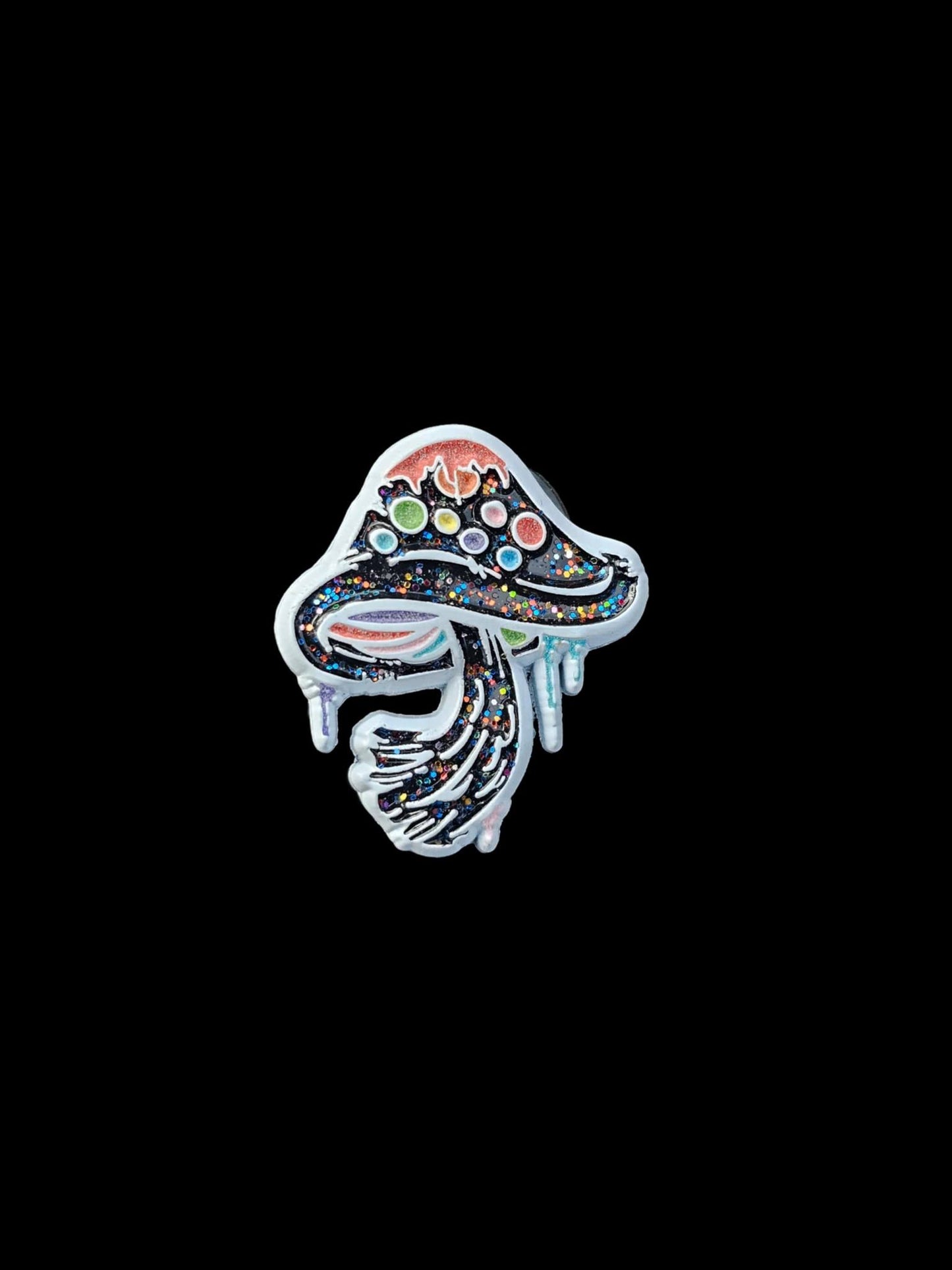 Mini 'Drip' Mushroom Set - 10 Total pins