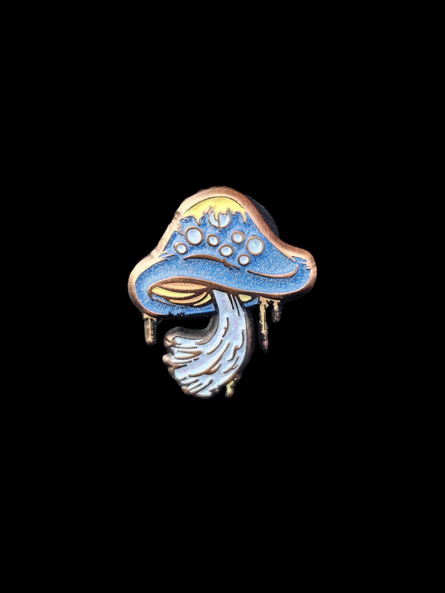 Mini 'Drip' Mushroom Set - 10 Total pins