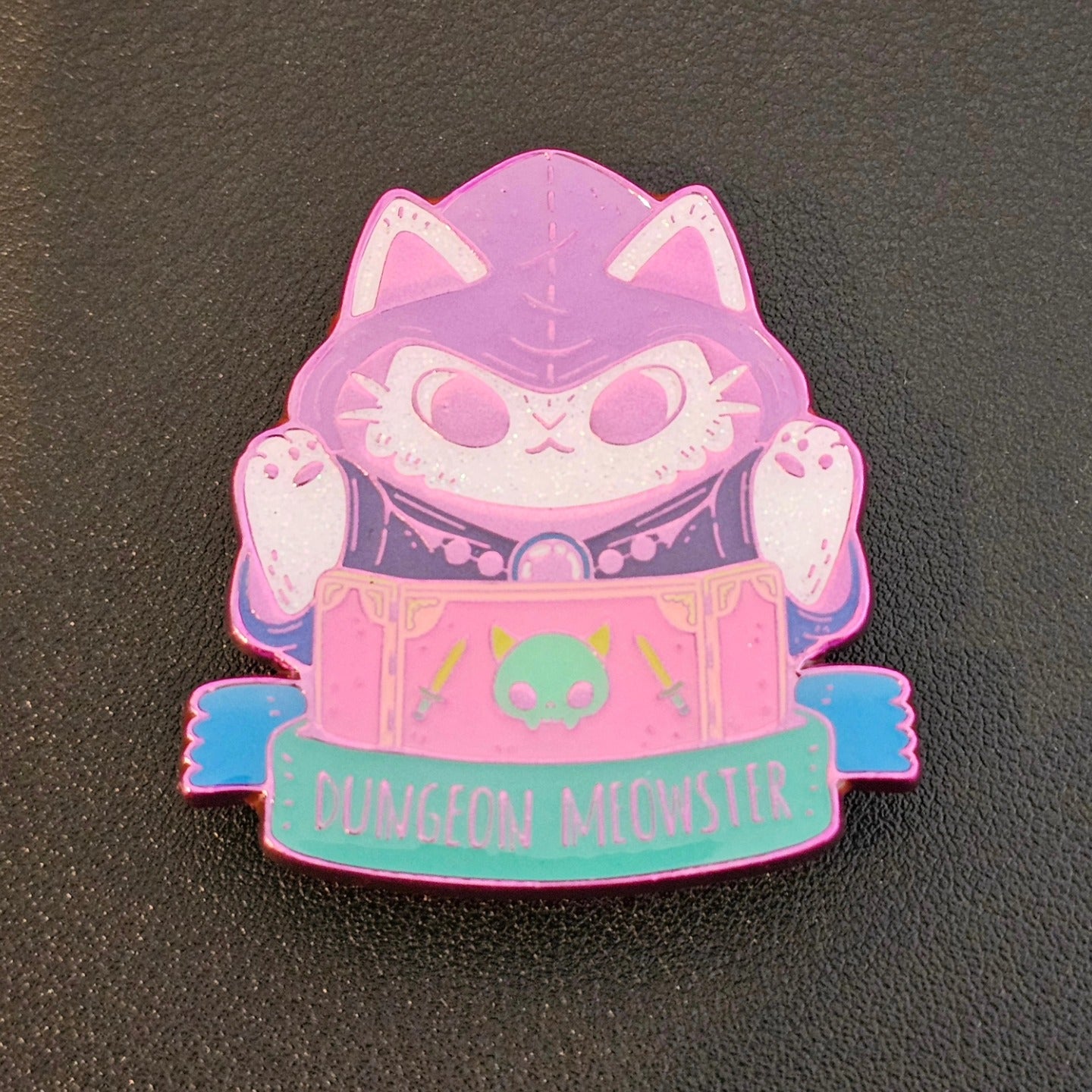 Dungeon Meowster - LE 20 (Pinkish Purple Metal)