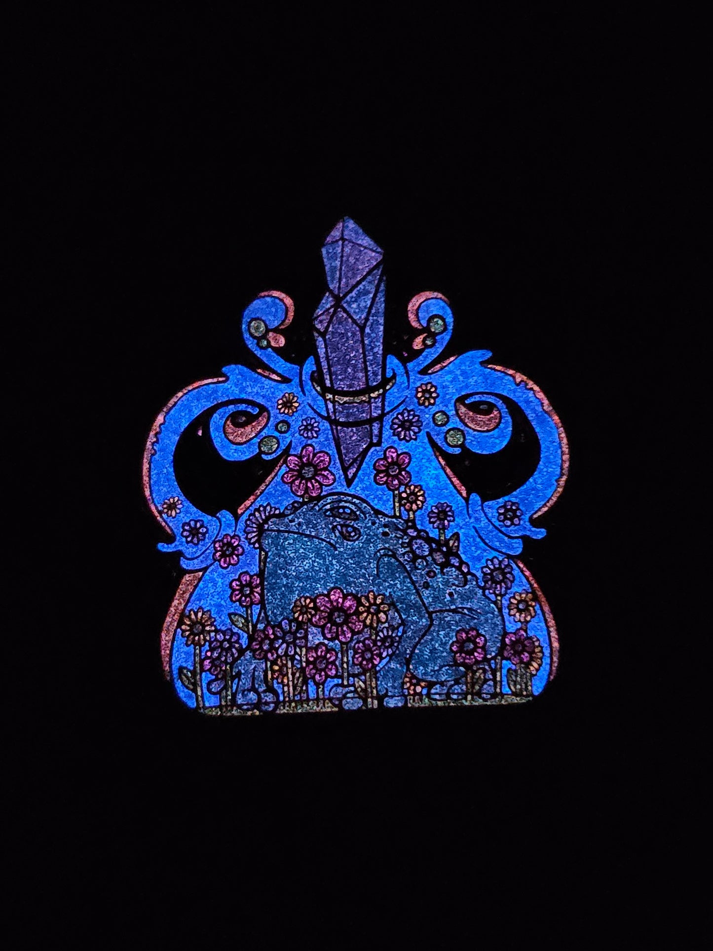 The Sacred Toad - LE20 (Pink Ano Metal)