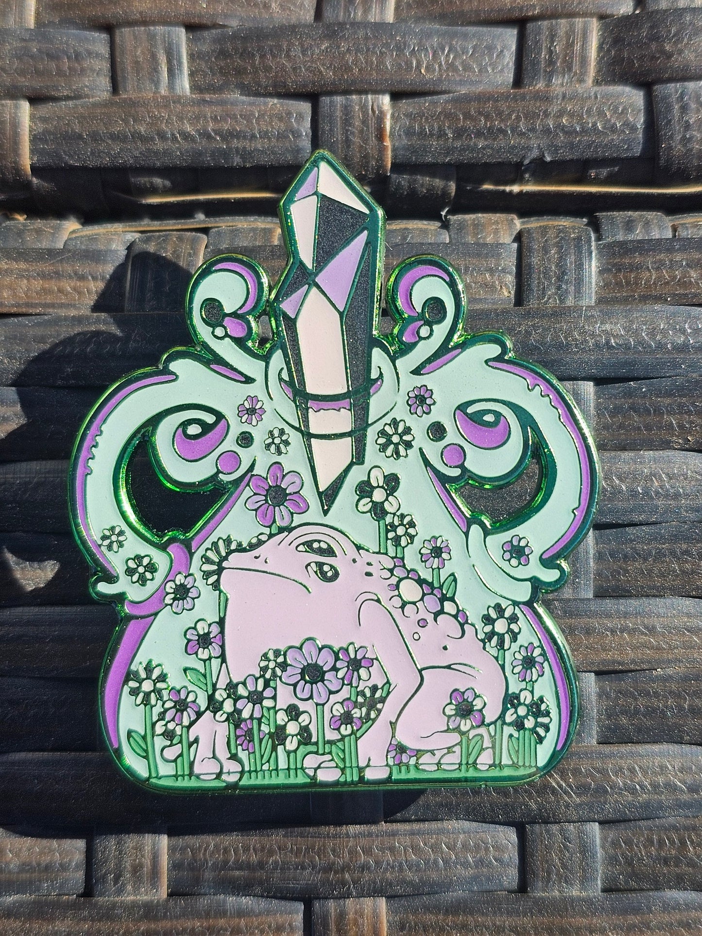 The Sacred Toad - LE25 (Green Ano)