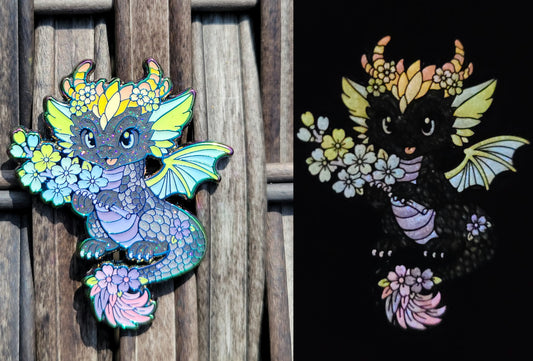 Full Set Cherry Blossom Dragons
