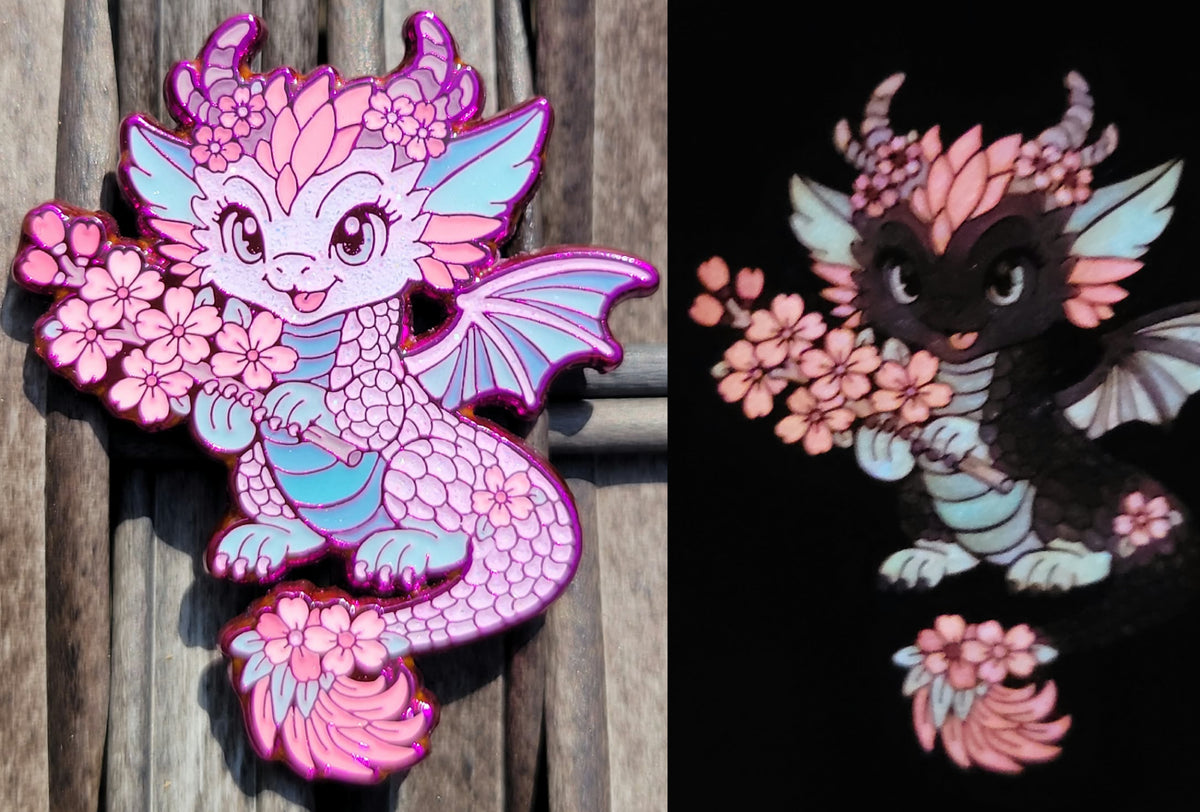 Full Set Cherry Blossom Dragons