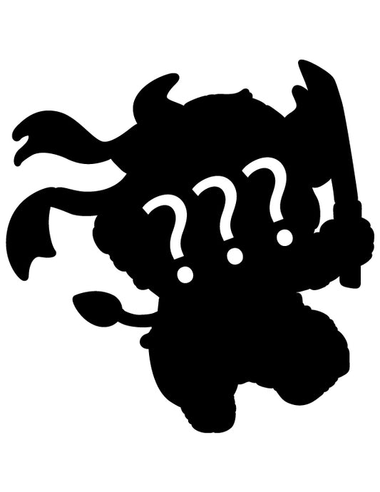 Stabby Ninja Cow Blind Bag Pin